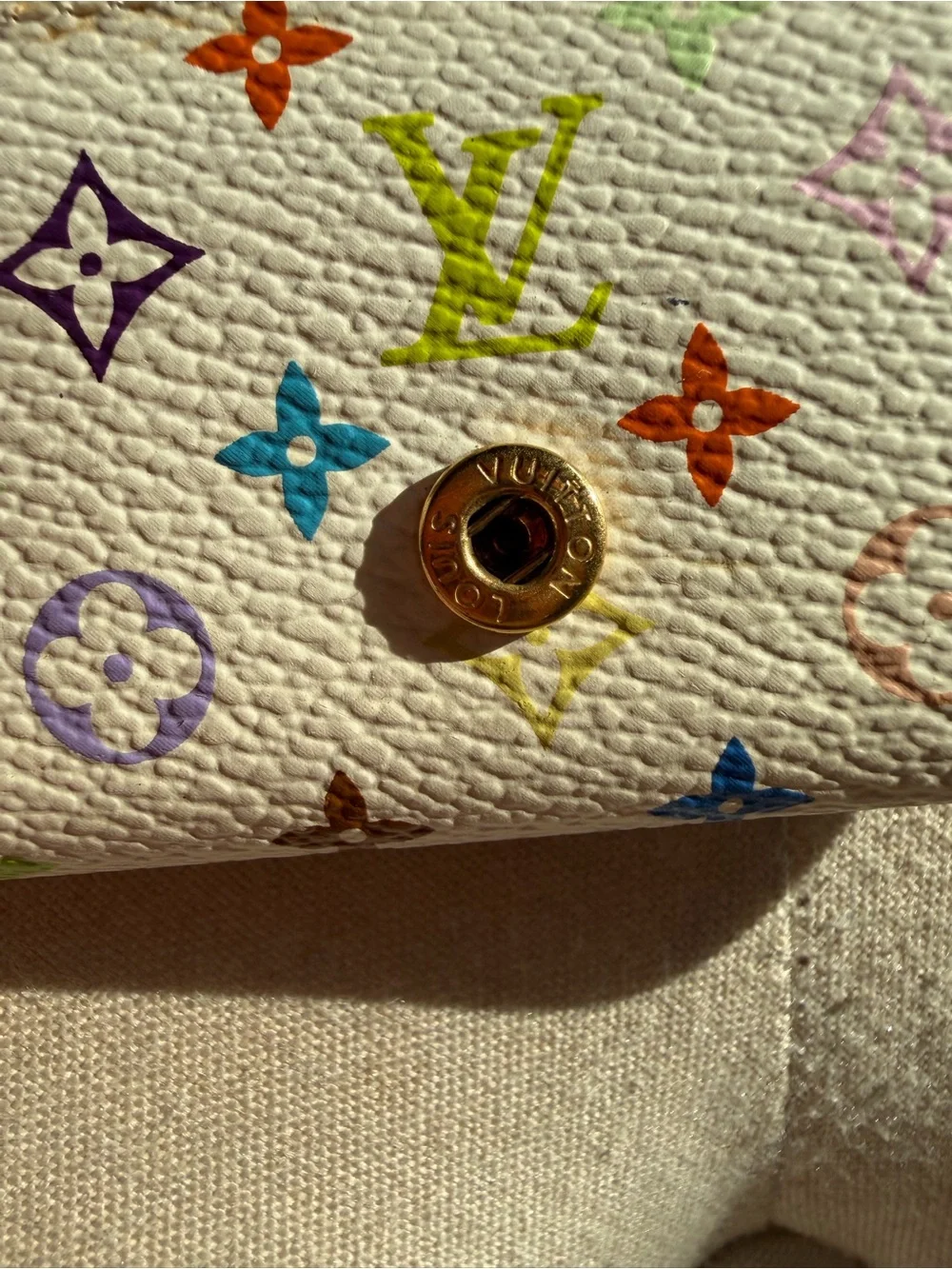 Authentic Louis Vuitton Murakami 4-Key Holder